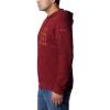 Columbia mens Trek Hoodie(Red Jasper  Treeline Flag Graphic)