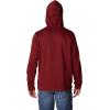 Columbia mens Trek Hoodie(Red Jasper/Csc Branded Logo)