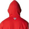 Columbia mens Trek Hoodie(Red Spark Fish Tree Graphic)