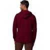 Columbia mens Trek Hoodie(Rich Wine/Csc Sleeve Logo)