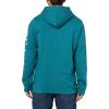 Columbia mens Trek Hoodie(River Blue/Csc Sleeve Logo)