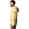 Columbia mens Trek Hoodie(Sand Dune/Csc Sleeve Logo)