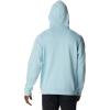 Columbia mens Trek Hoodie(Sky Blue/Centered Gem Logo)