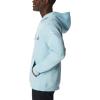 Columbia mens Trek Hoodie(Sky Blue/Centered Gem Logo)