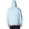 Columbia mens Trek Hoodie(Sky Blue/Csc Arched Brand Logo)