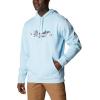 Columbia mens Trek Hoodie(Sky Blue/Northwoods Brand)