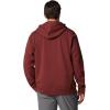 Columbia mens Trek Hoodie(Spice/Linear Drifts)