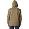 Columbia mens Trek Hoodie(Stone Green  Csc Sleeve Logo)