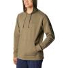 Columbia mens Trek Hoodie(Stone Green  Csc Sleeve Logo)