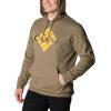 Columbia mens Trek Hoodie(Stone Green/Centered Gem Logo)