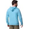 Columbia mens Trek Hoodie(Vintage Blue/Csc Sleeve Logo)