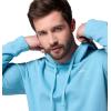 Columbia mens Trek Hoodie(Vintage Blue/Csc Sleeve Logo)