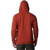 Columbia mens Trek Hoodie(Warp Red  Bearly Checkered Peaks Graphic)