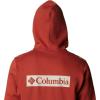 Columbia mens Trek Hoodie(Warp Red  Boxed Gem Columbia Graphic)