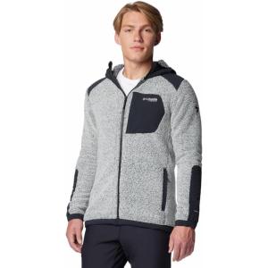 Columbia Men’s Arctic Crest Sherpa Full Zip(White/Black)