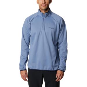 Columbia Men’s PFG Terminal Fleece 1/4 Zip(Bluestone/Collegiate Navy)