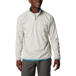 Columbia Men’s PFG Terminal Fleece 1/4 Zip(Cool Grey/Pool)
