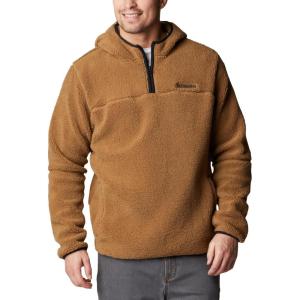Columbia Men’s Rugged Ridge III Sherpa Pullover Hoodie(Delta)