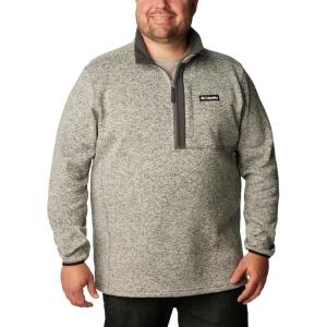 Columbia mens Sweater Weather Half Zip(City Grey Heather/Shark)