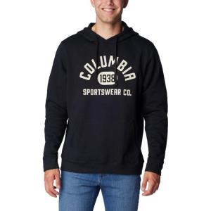 Columbia mens Trek Hoodie(Black  College Life Graphic)