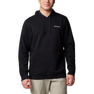 Columbia mens Trek Hoodie(Black/Button Badge)