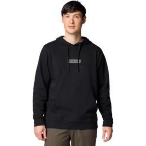 Columbia mens Trek Hoodie(Black/Puff Box Gem Logo)