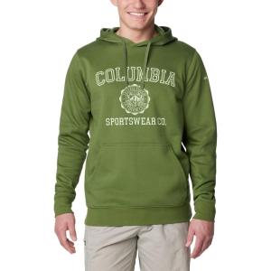 Columbia mens Trek Hoodie(Canteen/Csc Emblem)