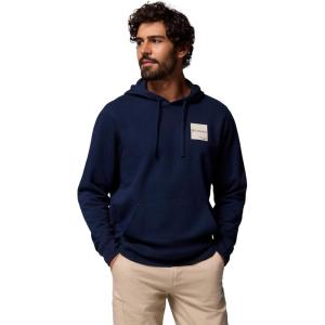 Columbia mens Trek Hoodie(Collegiate Navy/Boxy Brand)