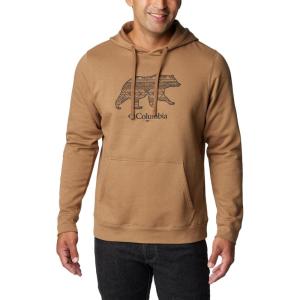 Columbia mens Trek Hoodie(Delta  Bearly Checkered Peaks Graphic)