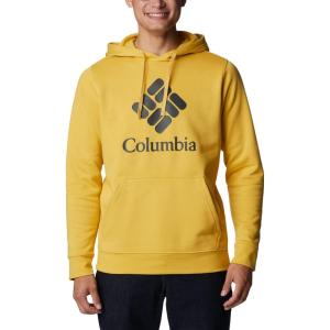 Columbia mens Trek Hoodie(Golden Nugget/Csc Stacked Graphic)