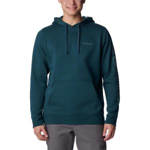 Columbia mens Trek Hoodie(Night Wave  Csc Sleeve Logo)