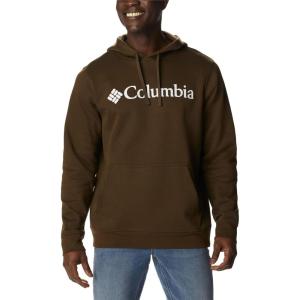 Columbia mens Trek Hoodie(Olive Green/Csc Stacked Logo)