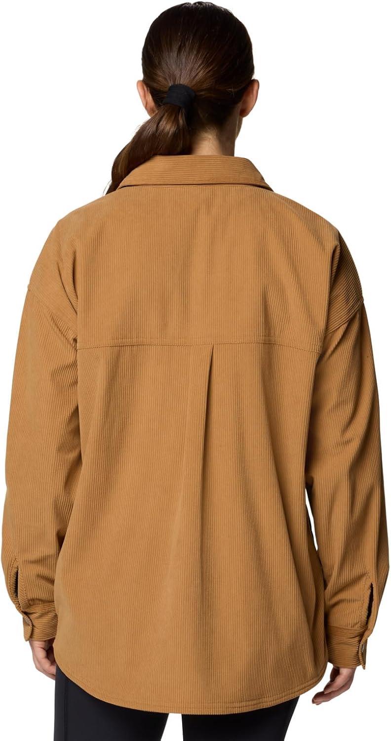 imageColumbia Womens Blue Point Creek Corduroy Shirt JacketCamel Brown