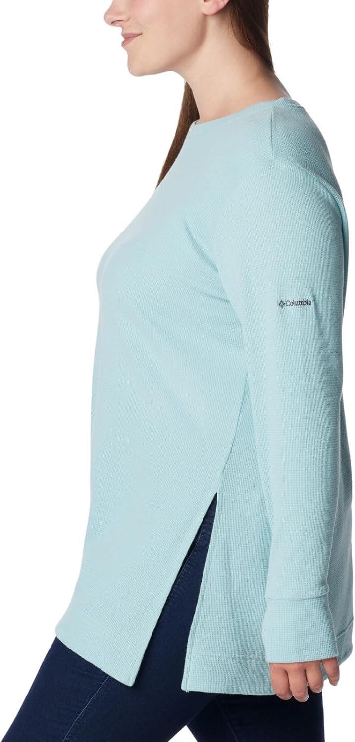 imageColumbia Womens Holly Hideaway Waffle TunicAqua Haze