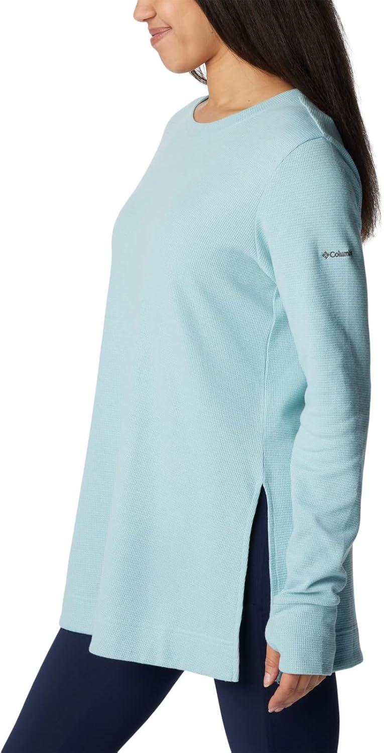 imageColumbia Womens Holly Hideaway Waffle TunicAqua Haze