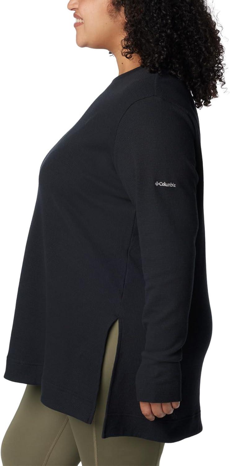 imageColumbia Womens Holly Hideaway Waffle TunicBlack
