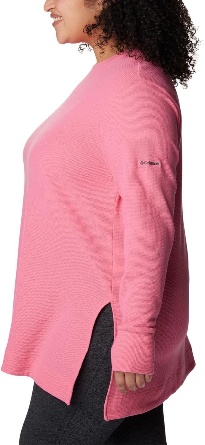 imageColumbia Womens Holly Hideaway Waffle TunicCamellia Rose