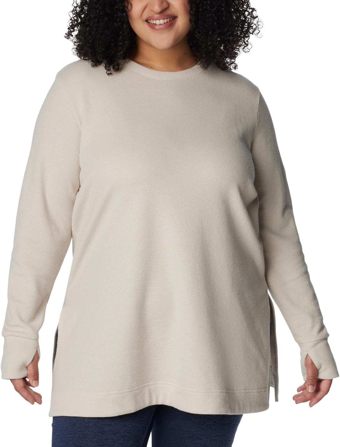 imageColumbia Womens Holly Hideaway Waffle TunicDark Stone