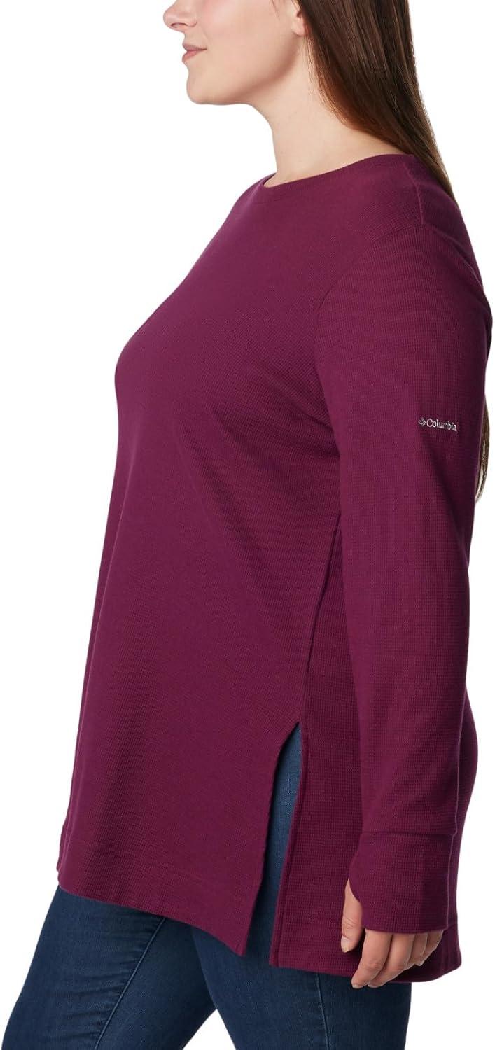 imageColumbia Womens Holly Hideaway Waffle TunicMarionberry
