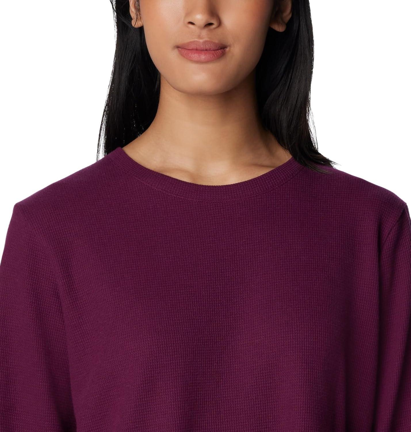 imageColumbia Womens Holly Hideaway Waffle TunicMarionberry