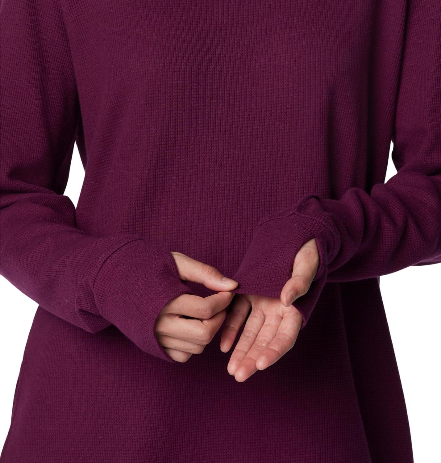 imageColumbia Womens Holly Hideaway Waffle TunicMarionberry