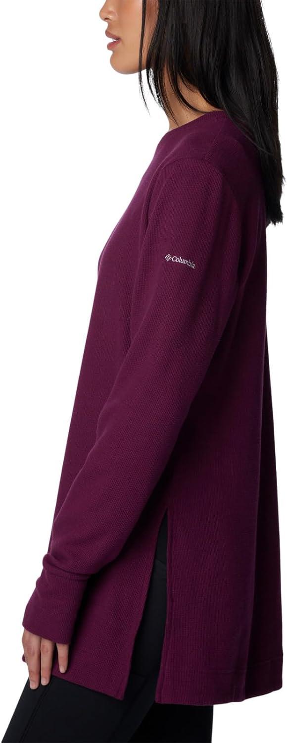 imageColumbia Womens Holly Hideaway Waffle TunicMarionberry