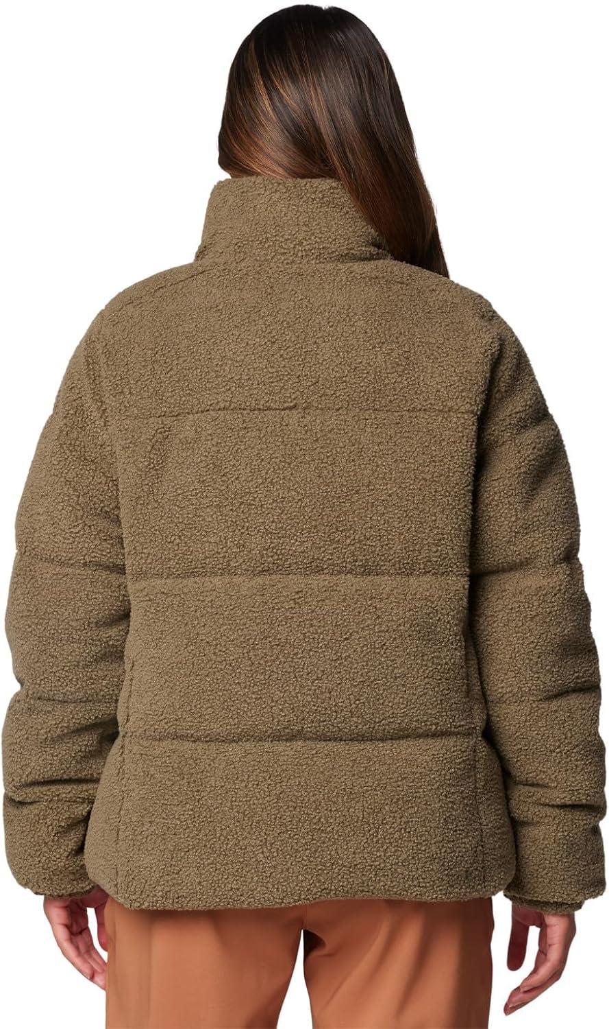 imageColumbia Womens Puffect Sherpa JacketStone Green