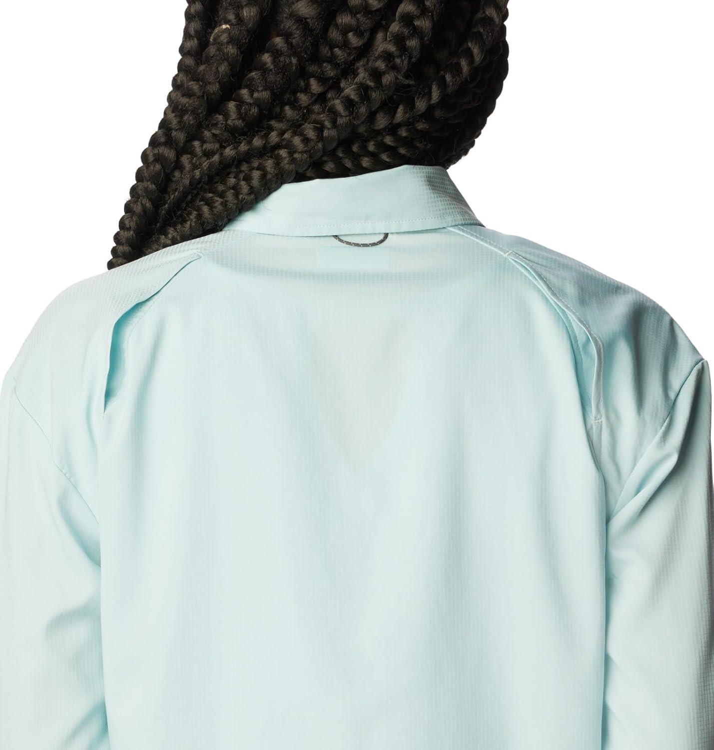 imageColumbia Womens Silver Ridge Utility Long Sleeve ShirtAqua Haze