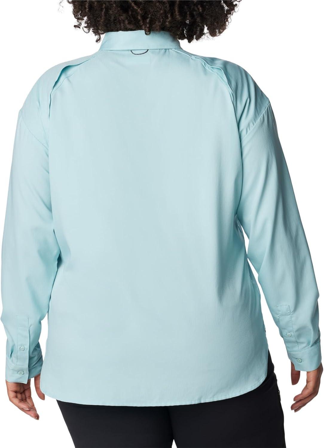 imageColumbia Womens Silver Ridge Utility Long Sleeve ShirtAqua Haze
