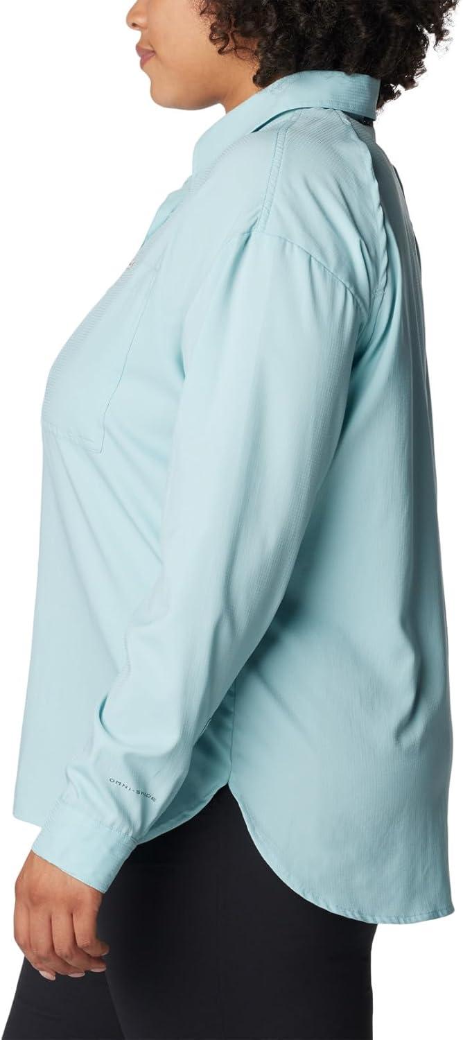 imageColumbia Womens Silver Ridge Utility Long Sleeve ShirtAqua Haze
