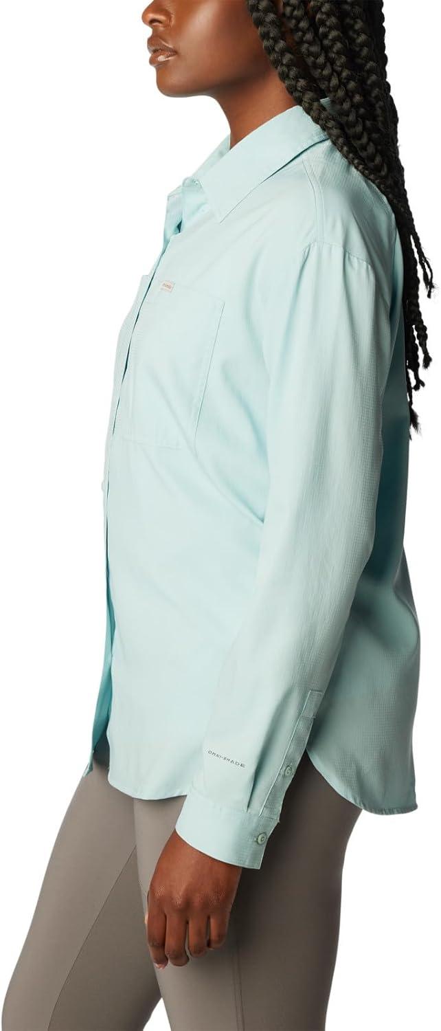 imageColumbia Womens Silver Ridge Utility Long Sleeve ShirtAqua Haze