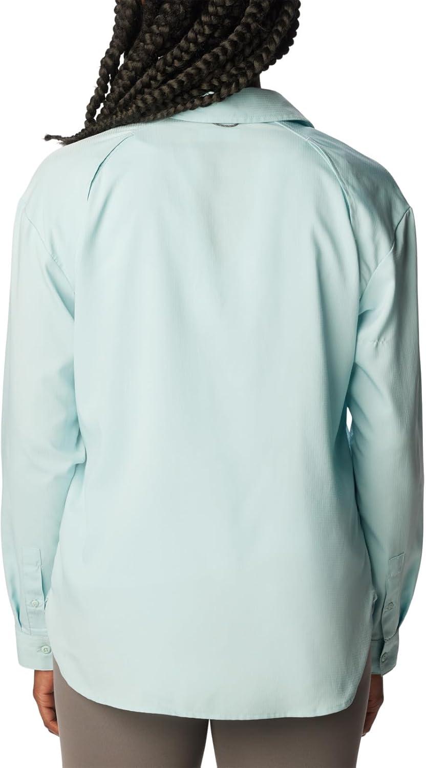 imageColumbia Womens Silver Ridge Utility Long Sleeve ShirtAqua Haze