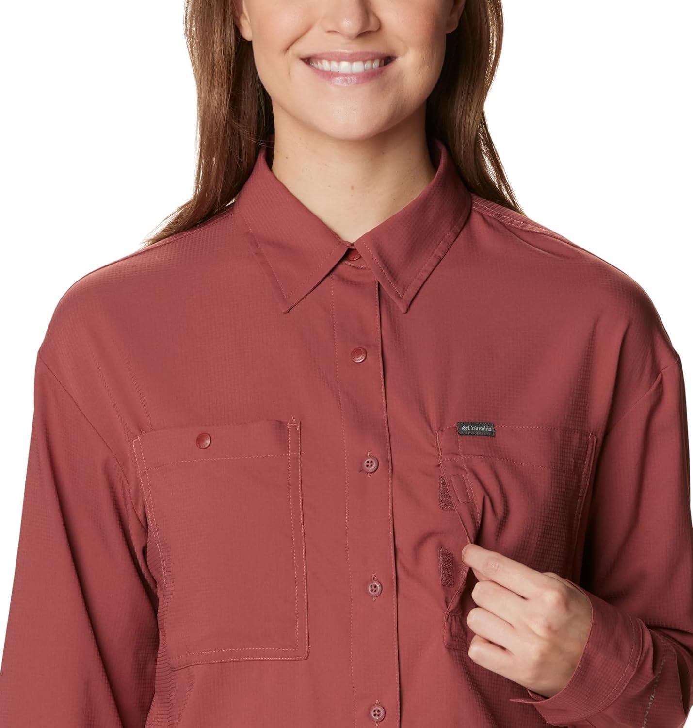 imageColumbia Womens Silver Ridge Utility Long Sleeve ShirtBeetroot