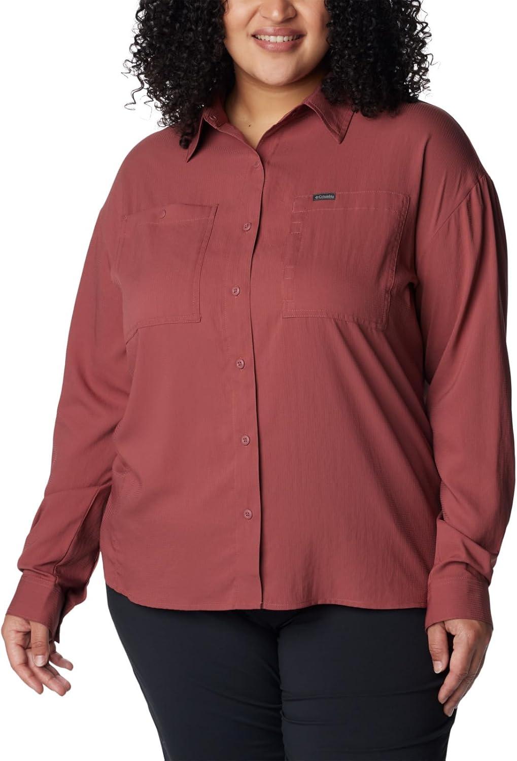 imageColumbia Womens Silver Ridge Utility Long Sleeve ShirtBeetroot
